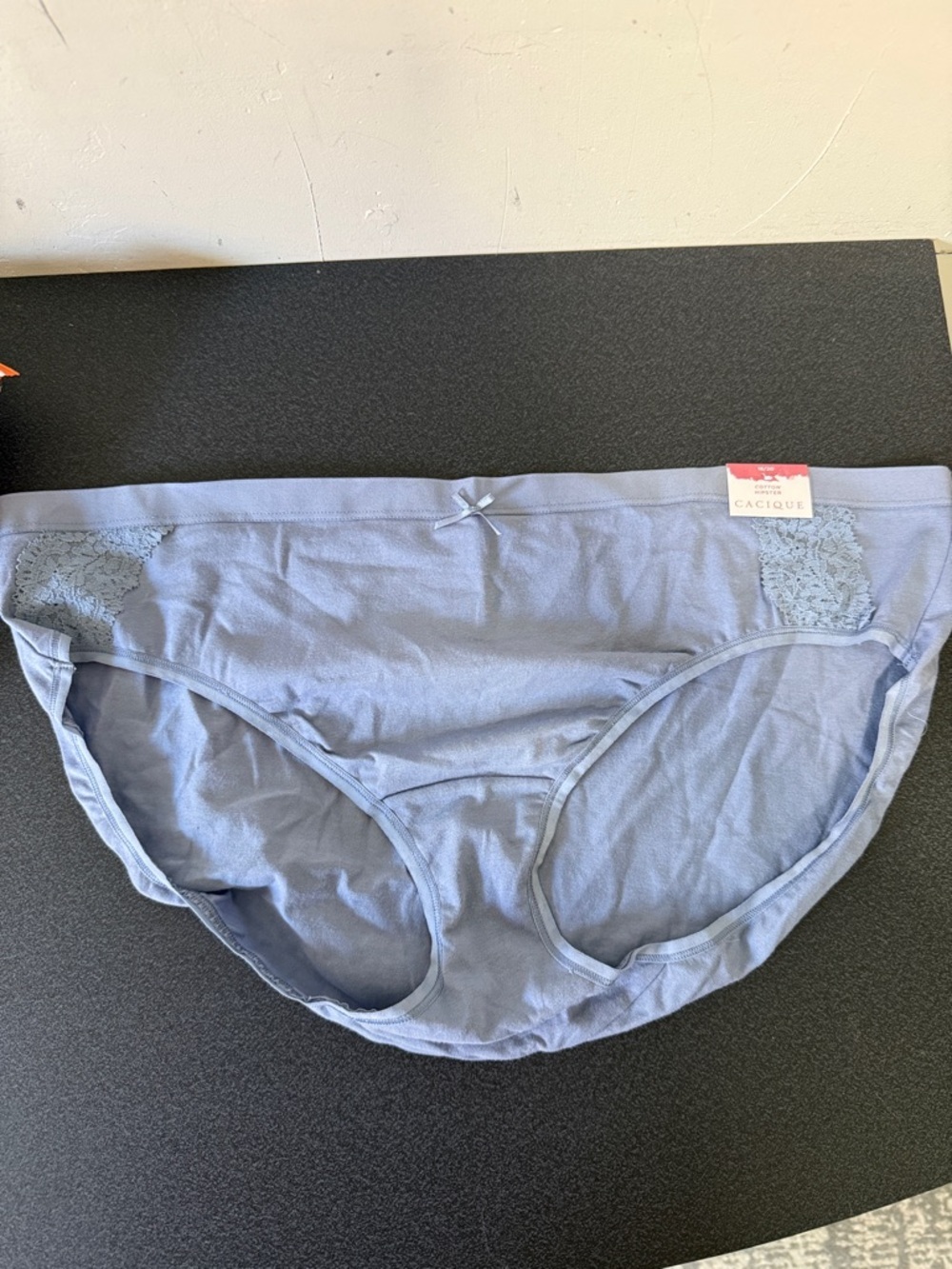 Cacique Light Blue Cotton Bikini Panty
